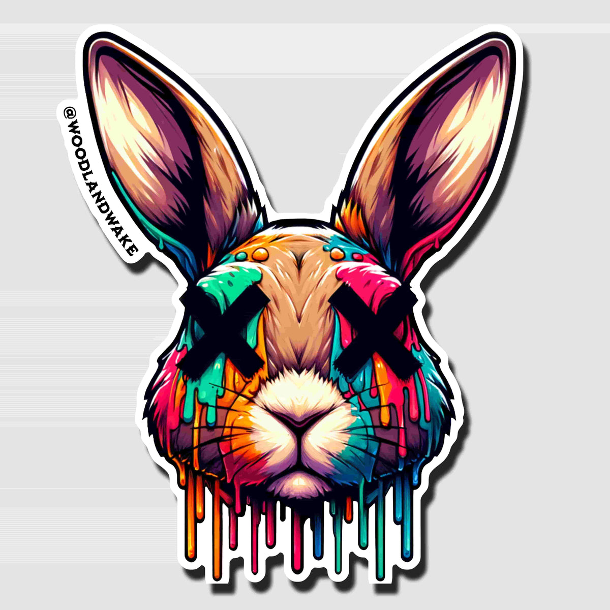 Rabbit Hunt Sticker