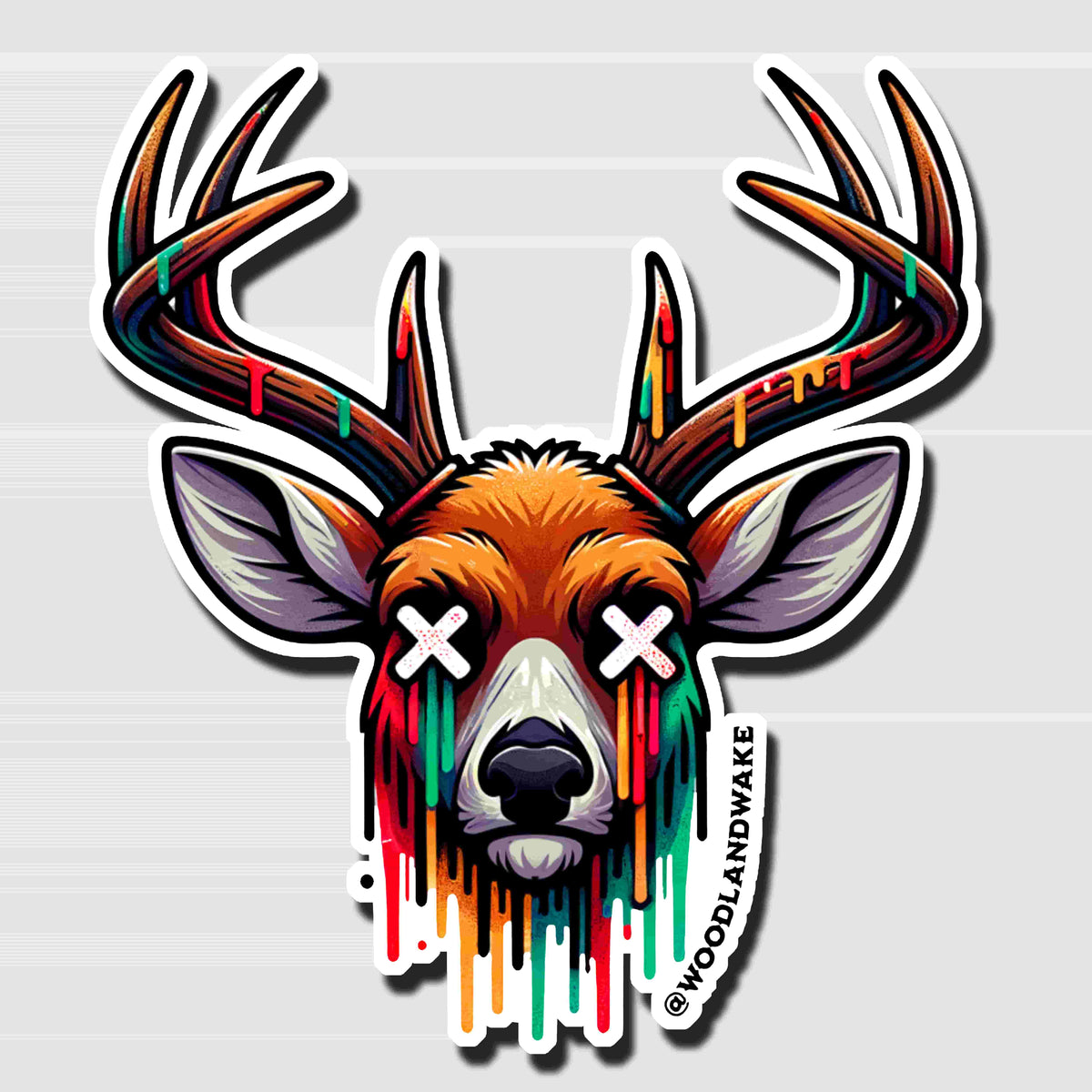 Deer Hunt Sticker