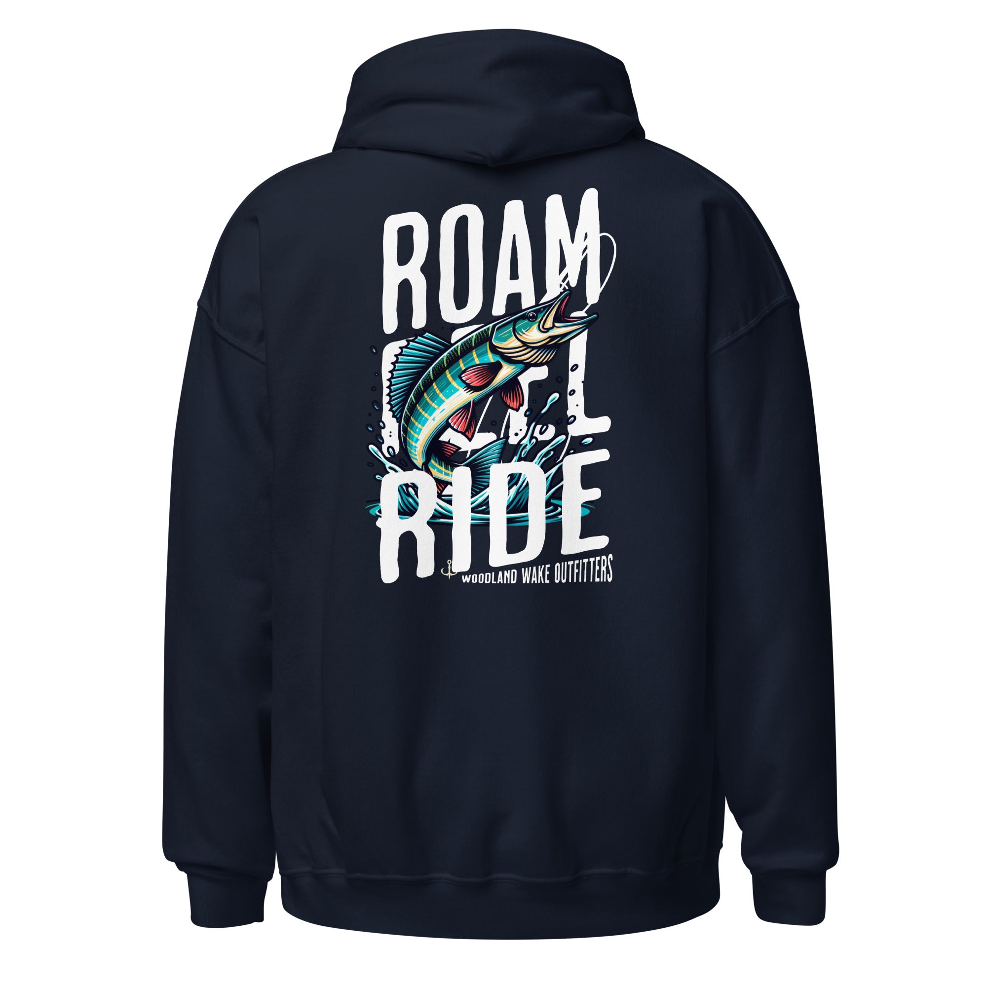 Muskie Hoodie - Woodland Wake - The best Outdoors Apparel and Hats ...