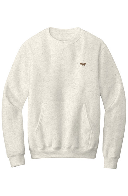 Crossover Pocket Crew Sweatshirt