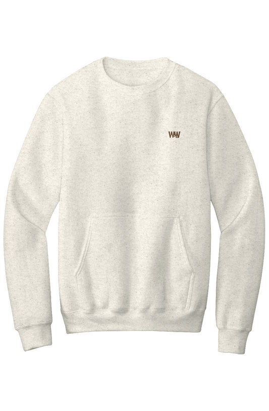 Crossover Pocket Crew Sweatshirt
