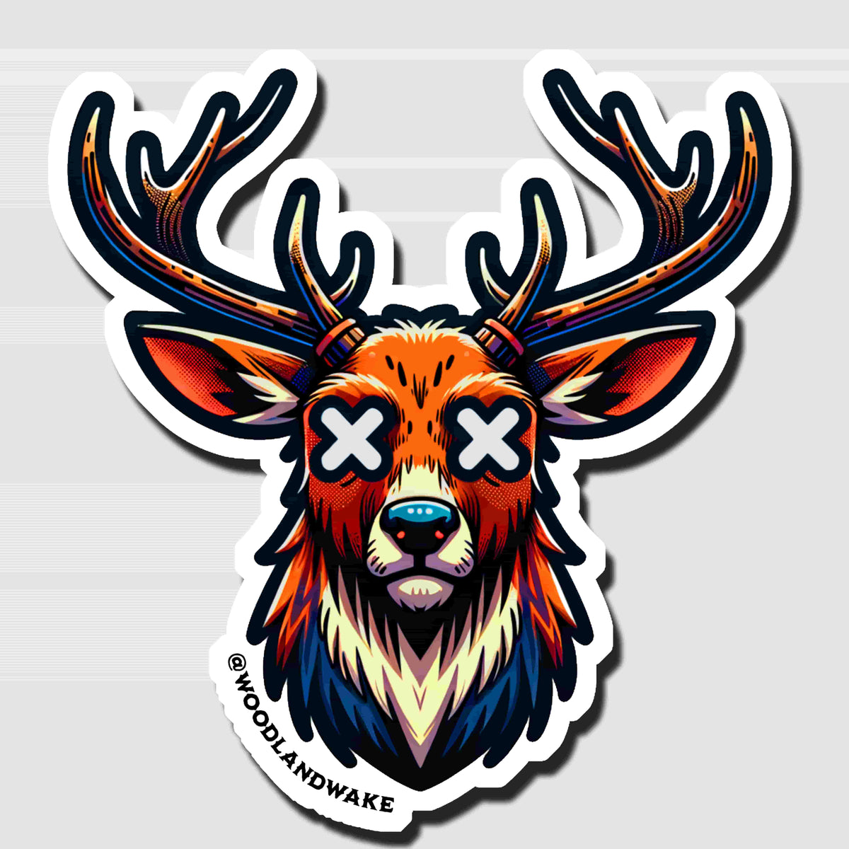 Buck Hunt Sticker