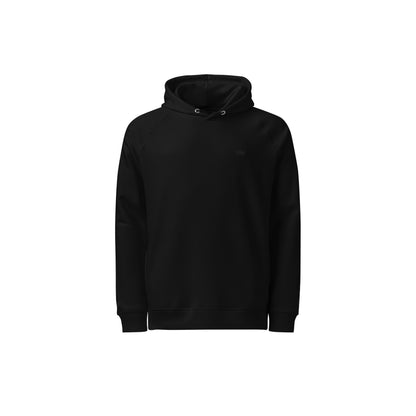 Black hoodie on a white background