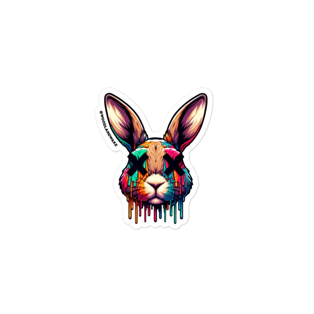 Rabbit Game Sticker Rabbit Hunt Sticker – Woodland Wake Store